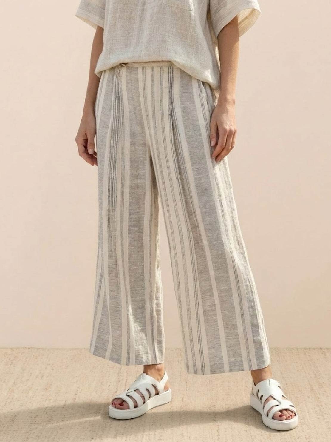 Alma | Women’s Embroidered Two-Piece Set with Floral Trim
