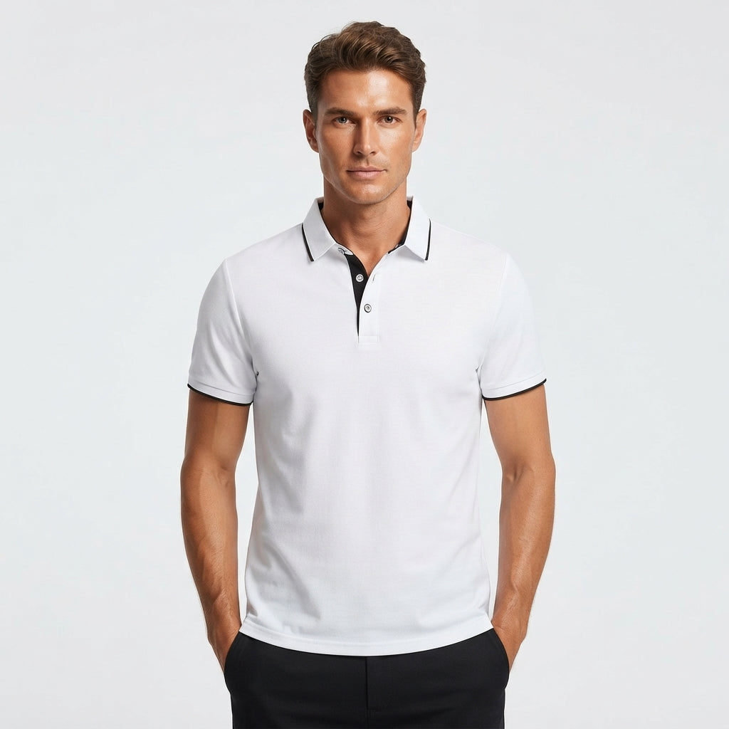 Cooper Bradley | Premium Cotton Polo Shirt For Men