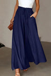 Cressida | Women's Two Piece Set Crop Top Wide Leg Pants