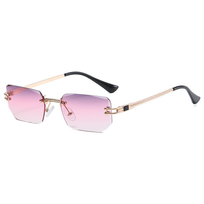 Skye | Women’s Rimless Sunglasses with Gradient Lenses