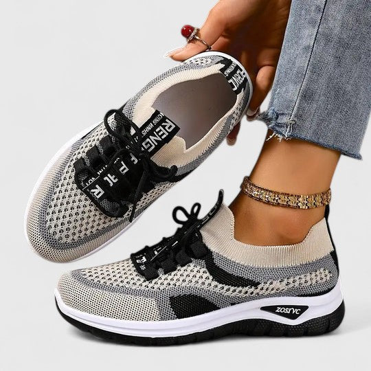 Koda | Women’s Mesh Chunky Trainers with Breathable Upper