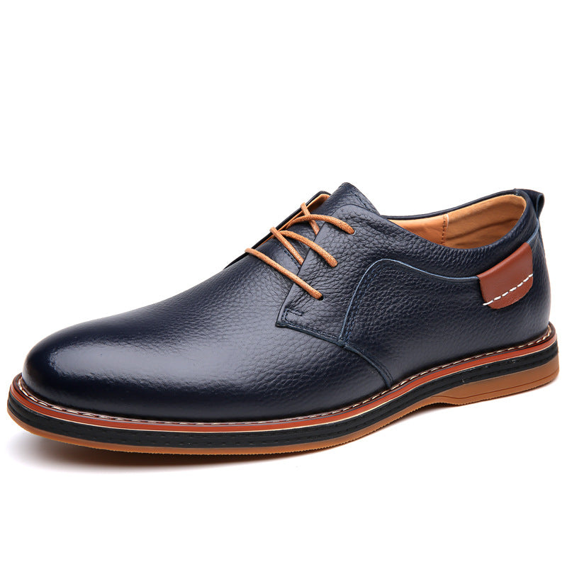 Fraser Kingston | Leather Lace-Up Oxford Shoes For Men