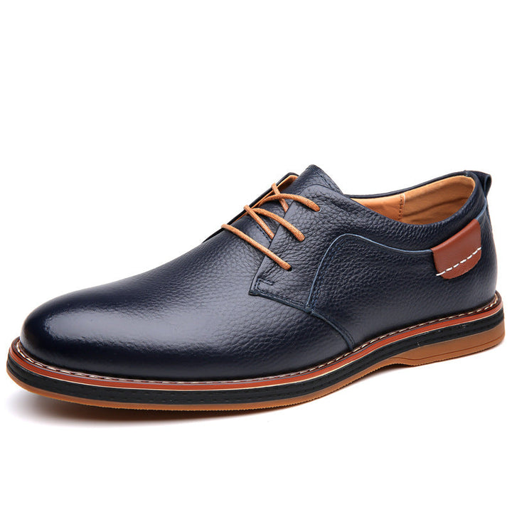 Fraser Kingston | Leather Lace-Up Oxford Shoes For Men