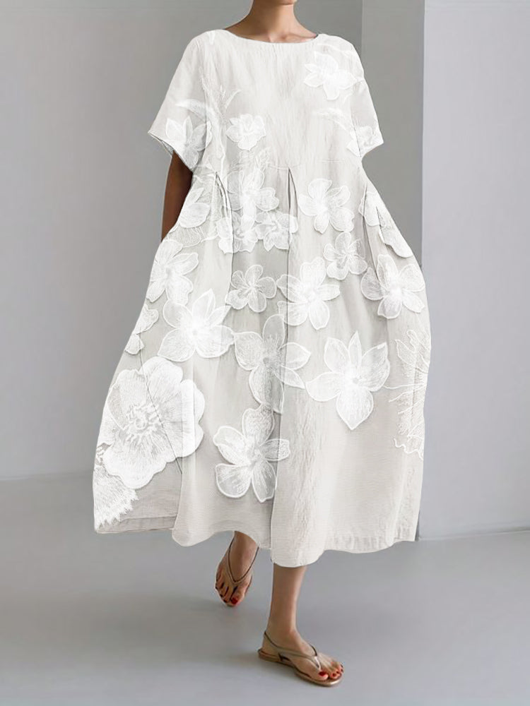 Arden | Women’s Chic Floral Dress with Refined Print