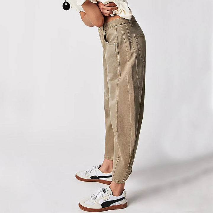 Sienna Barrett | Wide-Leg Straight Trousers For Women