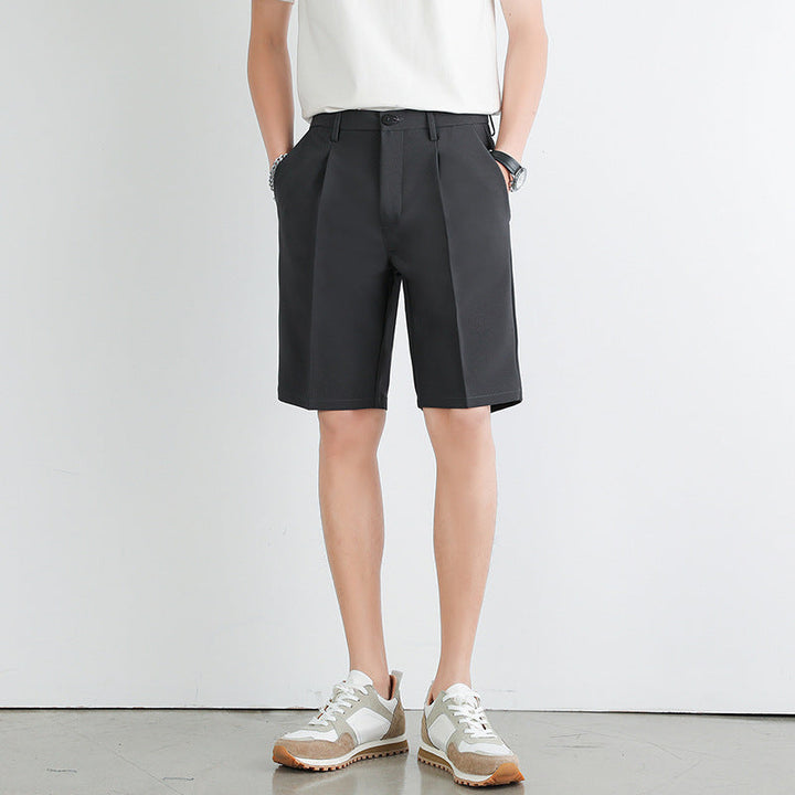 Aiden Lockhart | Straight-Leg Business Shorts For Men