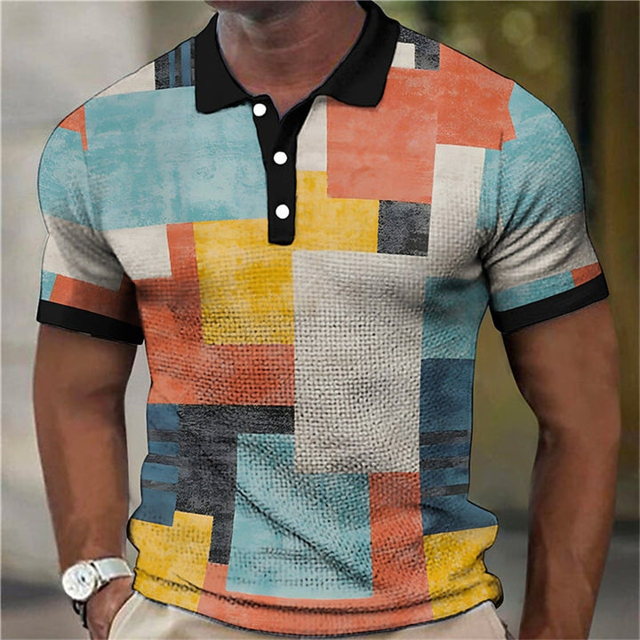 Mason Ward | Colour Block Polo Shirt For Men