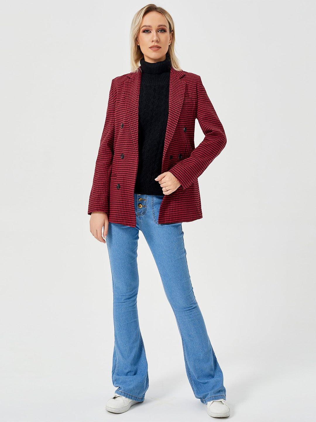 Clementine Ashford | Houndstooth Work Jacket For Women
