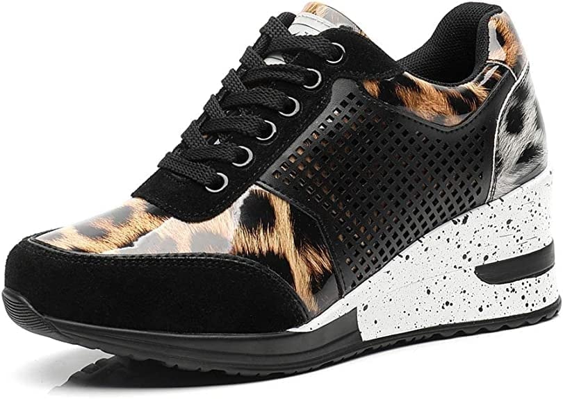 Lexi | Women’s Wedge Trainers with Perforated Detail