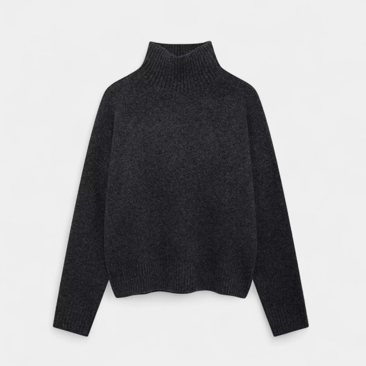 Delilah | Women’s Turtleneck Long-Sleeve Sweater with Relaxed Fit