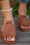 Jenna | Braided Slide Sandals