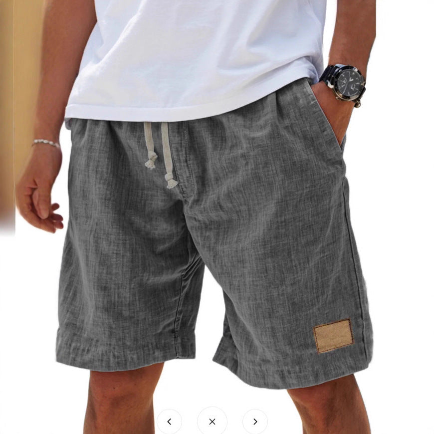 Noah Kirkland | Linen Blend Relaxed Shorts For Men