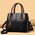 Marlin | Women’s Structured Leather Bag with Detachable Strap
