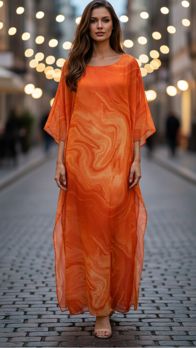 Aurelia | Women’s Maxi Dress with Kaftan Draping
