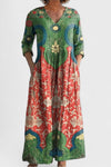Celestine | Maxi dress with vintage floral print