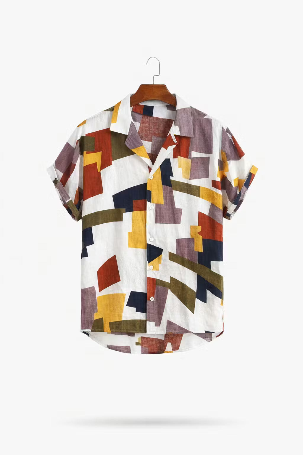 Declan Hughes | Geometric Print Resort Shirt For Men