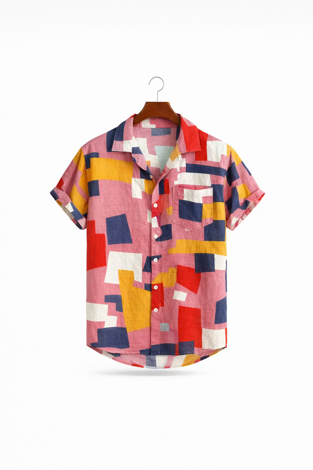 Declan Hughes | Geometric Print Resort Shirt For Men