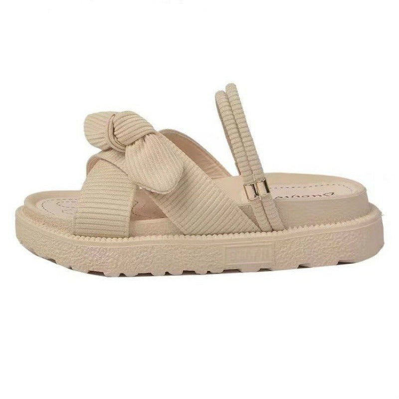 Alice Brown | Bow-Detail Platform Sandals For Women
