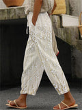 Allira | Women’s Printed Trousers with Bold Pattern