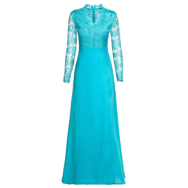 Amelia Clarke | Elegant Lace Maxi Dress For Women