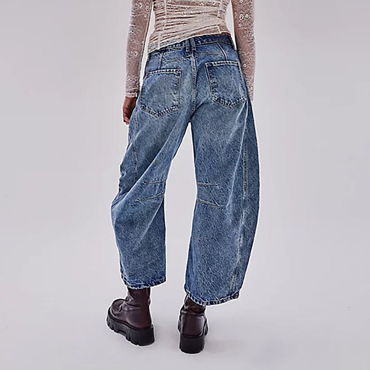 Sienna Barrett | Wide-Leg Straight Trousers For Women
