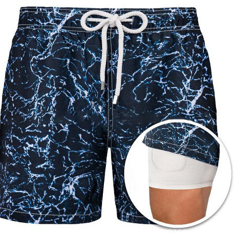 Cole Ferguson | Sports Print Swim Shorts For Men