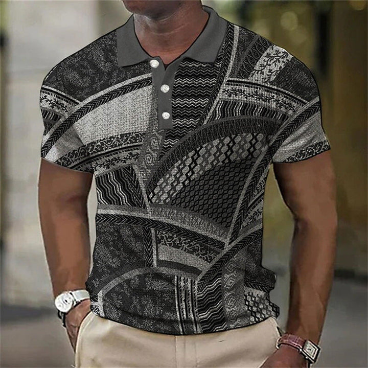 Mason Ward | Colour Block Polo Shirt For Men