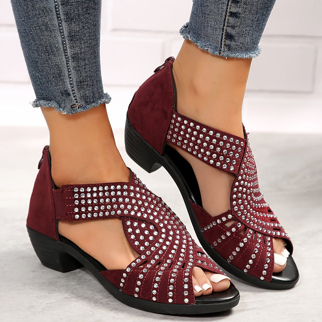 Zayla | Women’s Sparkle Sandals with Subtle Sparkle Detailing