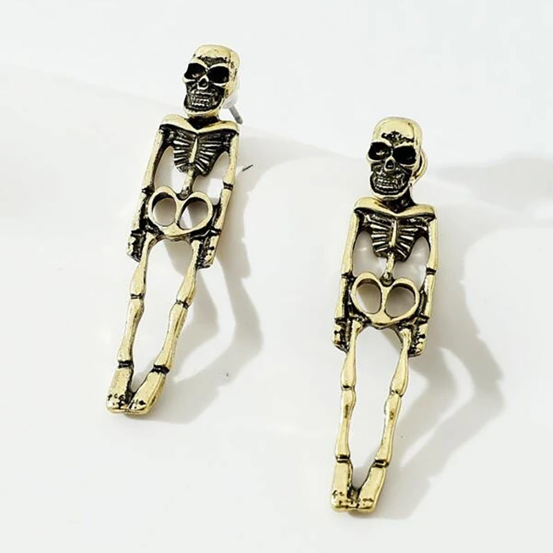 Miss Spooky | Skeleton Halloween Earrings For Women