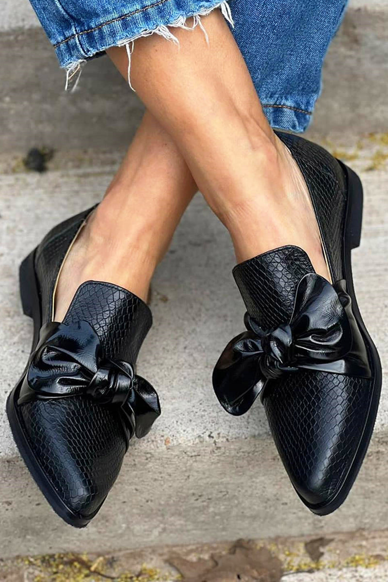 Iris | Women’s Bow-Detail Moccasins with All-Day Comfort