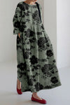 Alison™ | Flowing Botanical Dress