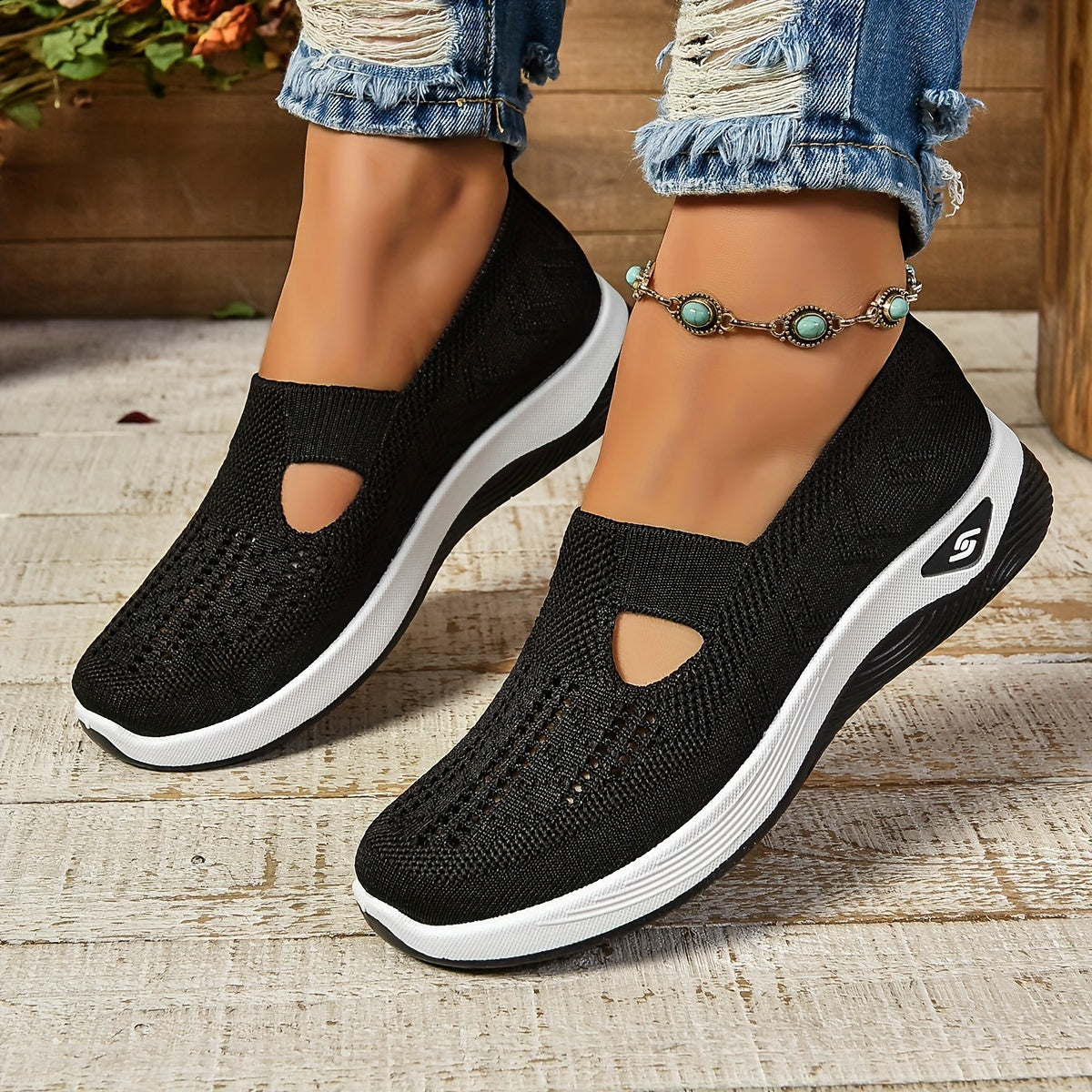 Gabriella | Women’s Orthopaedic Slip-On Shoes with Contoured Insole