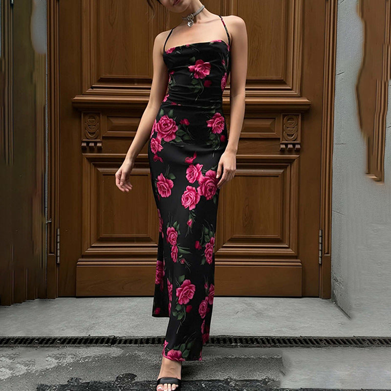 Matilda Kingston | Floral Races Dress With Slim Fit For Women