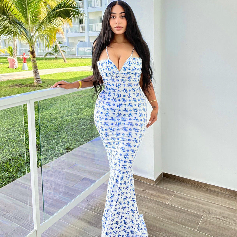 Lucinda Fairweather | Floral Summer Maxi Dress For Women
