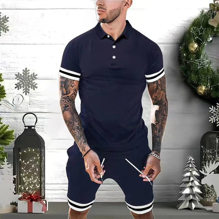 Wesley Chandler | Polo Shirt And Shorts Set For Men