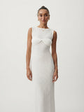 Elise Waverly | Sheer Knit Maxi Dress For Women