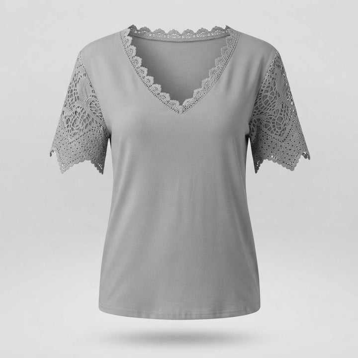 Eliza Williams | Lace V-Neck Blouse For Women