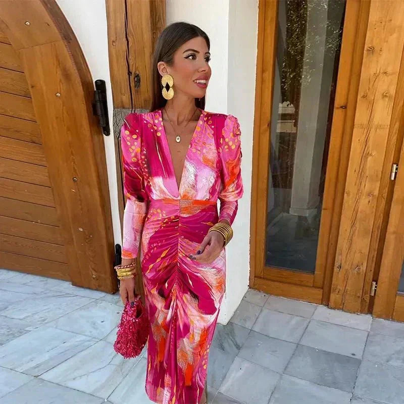 Emilia | Women’s Maxi Dress with Flowing Silhouette