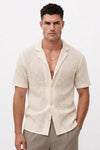 Ethan Robertson | Summer Knit Shirt For Men
