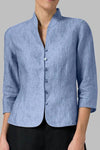 Evangelia | Women's Collared Button Up Blouse