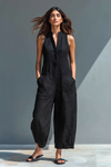 Evangelia | Women's Sleeveless Wide Leg Jumpsuit