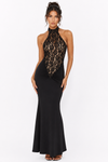 Evie Sharpe | Lace Halterneck Maxi Dress For Women