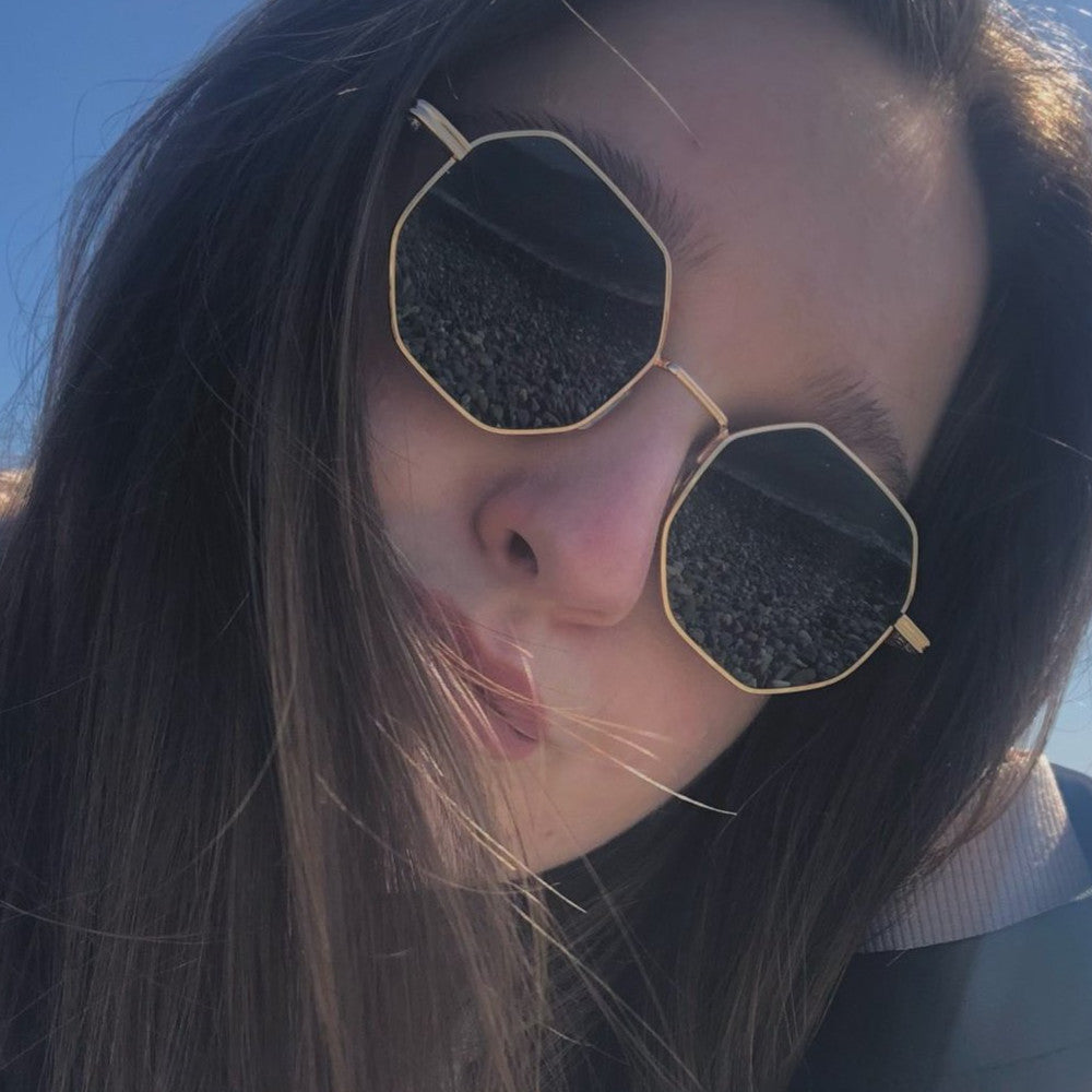 Hazel | Women’s Vintage Metal Sunglasses with Lightweight Comfort