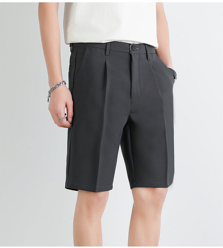 Aiden Lockhart | Straight-Leg Business Shorts For Men
