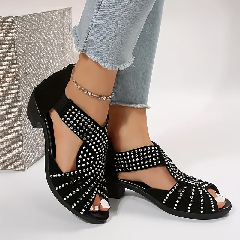 Zayla | Women’s Sparkle Sandals with Subtle Sparkle Detailing
