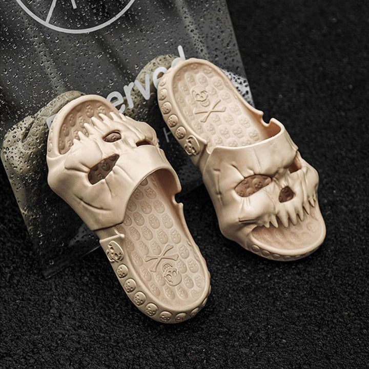 Bone Daddy | Skull Halloween Slippers For Men