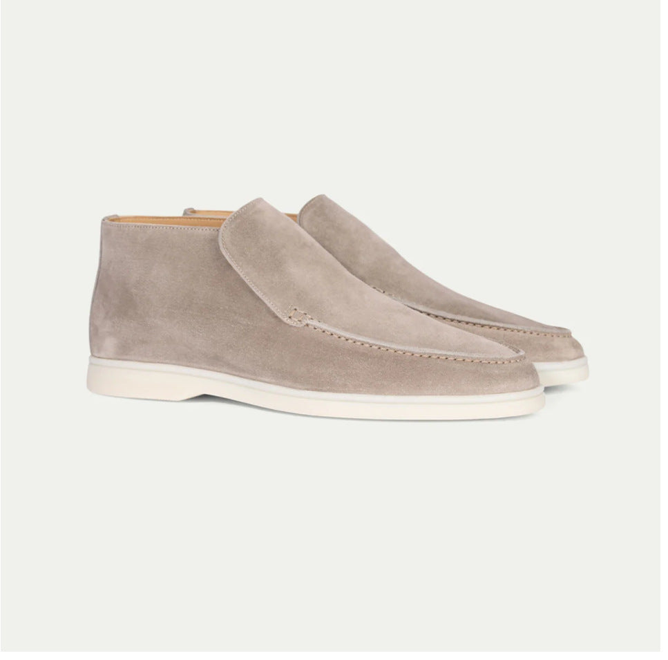 Kieran Sheffield | Suede Slip-On Loafer Boots For Men