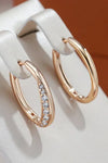 Elegant Golden Hoop Earrings