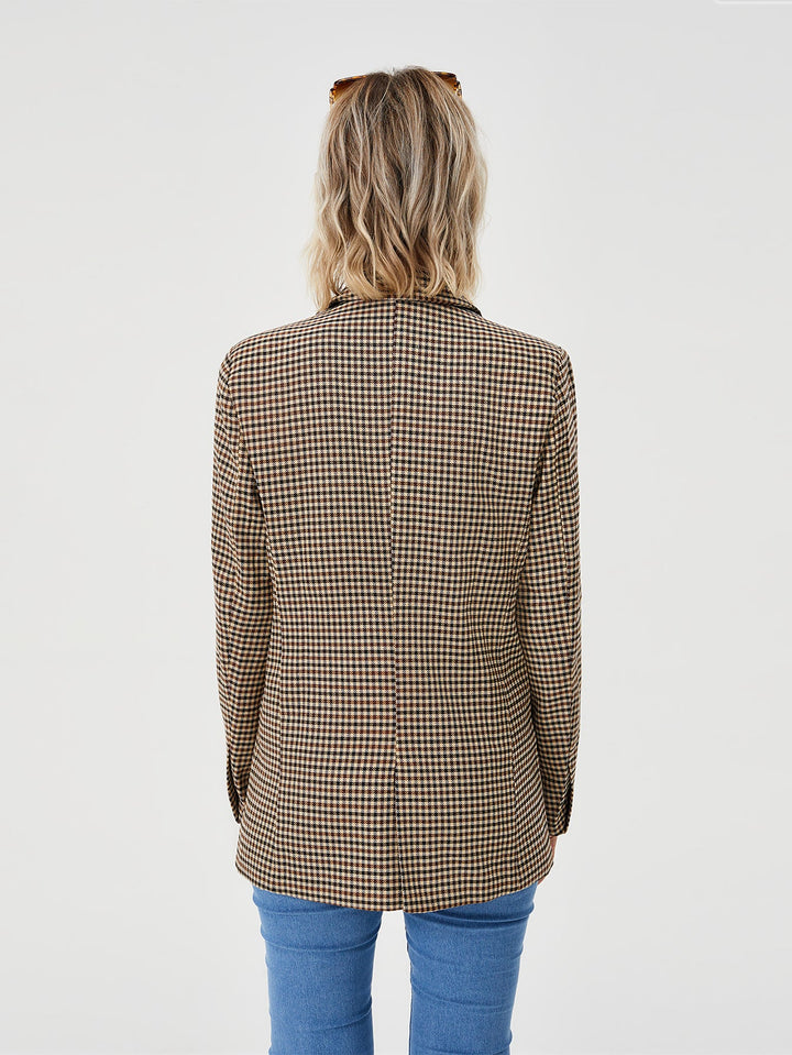 Clementine Ashford | Houndstooth Work Jacket For Women