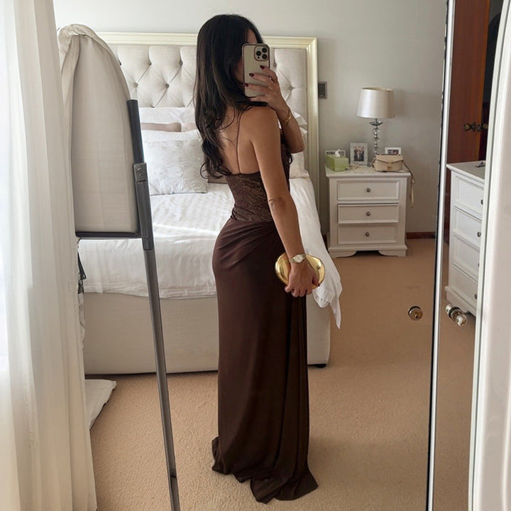 Matilda Hughes | Lace Off-Shoulder Maxi Dress For Women